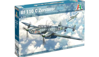 Model Kit letadlo 0049 - Bf-110 C3/C4 Zerstörer (1:72) - Italeri