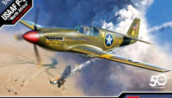 Model Kit letadlo 12338 - USAAF P-51 "North Africa" (1:48) - Academy