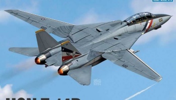 Model Kit letadlo 12590 - USN F-14D “VF-2 Bounty Hunters” (1:72) - Academy