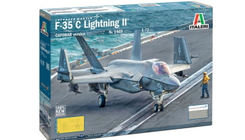 Model Kit letadlo 1469 - F-35C Lightning II (1:72) - Italeri