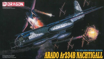 Model Kit letadlo 5012 - AR234B NACHTIGALL (1:72) - Dragon