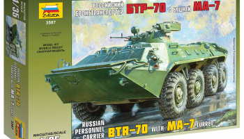 Model Kit military 3587 - BTR-70 with MA-7 Turret (1:35) - Zvezda