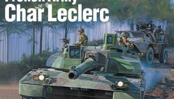 Model Kit tank 13427 - French Army Char Leclerc (1:72) - Academy