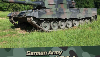 Model Kit tank 13428 - German Army Leopard 2A4 (1:72) - Academy