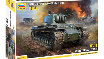 Model Kit tank 5070 - KV-1 WWII (1:72) - Zvezda