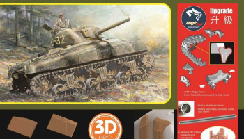 Model Kit tank 6701 - M4A1 EARLY PRODUCTION (1:35) - Dragon