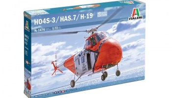 Model Kit vrtulník 1476 - HAS22 / HO4S-3 / H-19 (1:72) - Italeri