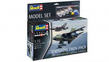 ModelSet letadlo 63801 - Tornado 50th Anniversary Twinpack (1:72) - Revell