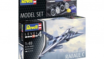 ModelSet letadlo 63901 - Dassault Aviation Rafale C (1:48) - Revell