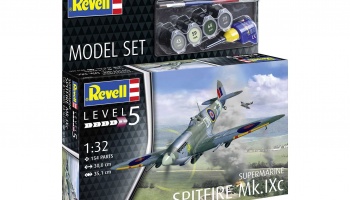 ModelSet letadlo 63927 - Supermarine Spitfire Mk.IXc (1:32) - Revell