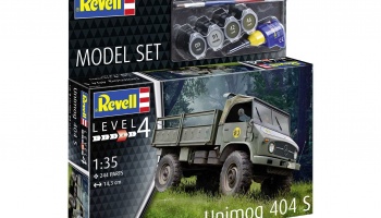 ModelSet military 63348 - Unimog 404 S (1:35) - Revell