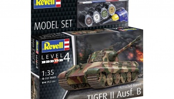 ModelSet tank 63249 - Tiger II Ausf. B (1:35) - Revell