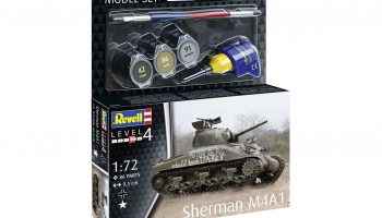 ModelSet tank 63290 - Sherman M4A1 (1:72) - Revell