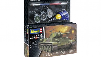 ModelSet tank 63294 - T-34/76 Model 1940 (1:76) - Revell