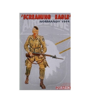 Model Kit figurky 1605 - SCREAMING EAGLE (NORMANDY 1944) (1:16) - Dragon