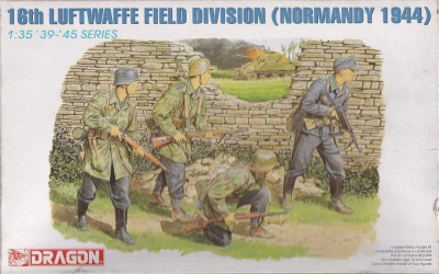 Model Kit figurky 6084 - 16th LUFTWAFFE FIELD DIV (1:35) - Dragon