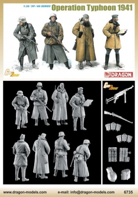 Model Kit figurky 6735 - OPERATION TYPHOON 1941 (1:35) - Dragon