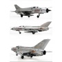 Model Kit letadlo 12320 - Russian Air Force MiG-21PF Fishbed-D (1:48) - Academy