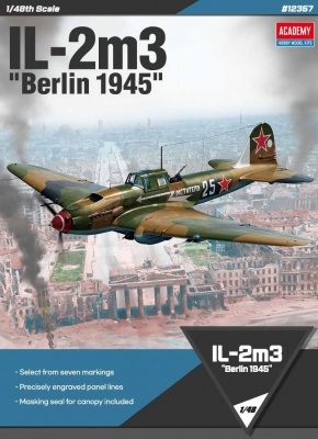 Model Kit letadlo 12357 - IL-2m3 "Berlin 1945" (1:48) - Academy