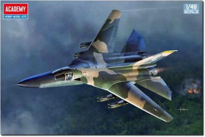 Model Kit letadlo 12360 - USAF F-111A Aardvark "Vietnam War" (1:48) - Academy