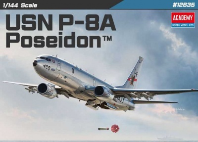 Model Kit letadlo 12635 - USN P-8A Poseidon (1:144) - Academy