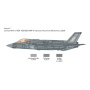 Model Kit letadlo 1464 - F-35A Lightning II (Beast Mode) (1:72) - Italeri