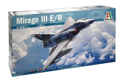 Model Kit letadlo 2510 - MIRAGE III E/R (1:32) - Italeri