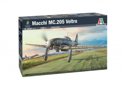 Model Kit letadlo 2519 - Macchi MC.205 "Veltro" (1:32) - Italeri