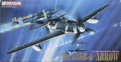 Model Kit letadlo 5010 - DO 335B-6 ARROW (1:72) - Dragon