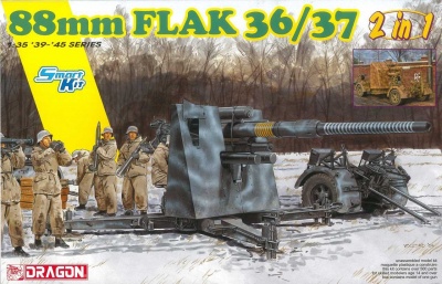 Model Kit military 6923 - 88mm FlaK 36/37 (2 in 1) (1:35)