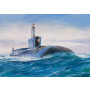 Model Kit ponorka 9058 - Borey-Class Nuclear Submarine "VLADIMIR MONOMAKH" (1:350) - Zvezda