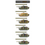 Model Kit tank 13428 - German Army Leopard 2A4 (1:72) - Academy