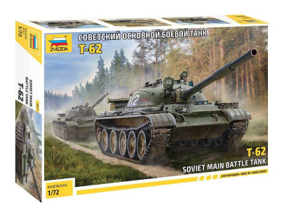 Model Kit tank 5077 - T-62 (1:72) - Zvezda