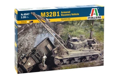 Model Kit tank 6547 - M32B1 ARMORED RECOVERY VEHICLE (1:35) - Italeri