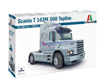 Model Kit truck - Scania T143 M500 Topline (1:24) - Italeri