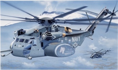 Model Kit vrtulník 1065 - MH-53 E SEA DRAGON (1:72) - Dragon