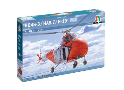 Model Kit vrtulník 1476 - HAS22 / HO4S-3 / H-19 (1:72) - Italeri