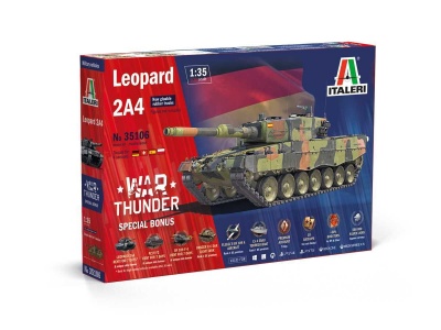 Model Kit War Thunder tank 35106 - Leopard 2A4 (1:48) - Italeri