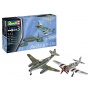 ModelSet letadla 63711 - Me262 & P-51B (1:72) - Revell