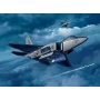 ModelSet letadlo 63858 - Lockheed Martin F-22A Raptor (1:72) - Revell