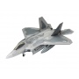 ModelSet letadlo 63858 - Lockheed Martin F-22A Raptor (1:72) - Revell