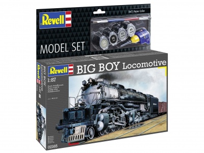 ModelSet lokomotiva 62165 - Big Boy Locomotive (1:87) - Revell