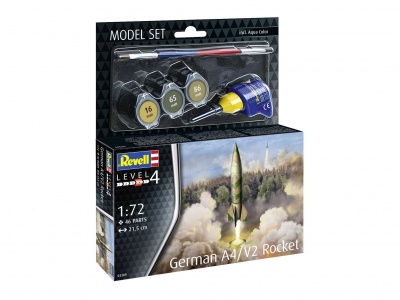 ModelSet raketa 63309 - German A4/V2 Rocket (1:72) - Revell