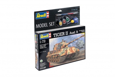 ModelSet tank 63129 - Tiger II Ausf. B (1:72) - Revell