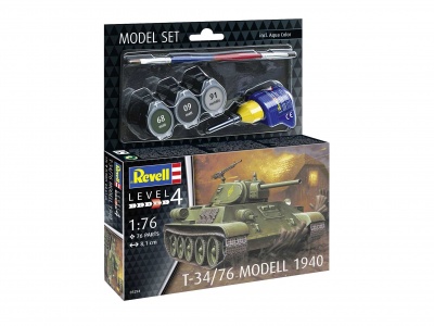 ModelSet tank 63294 - T-34/76 Model 1940 (1:76) - Revell