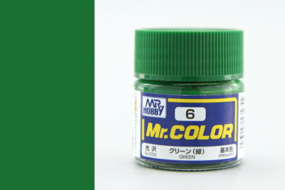 Mr. Color C 006 - Green Gloss 10ml - Gunze