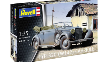 Typ 320 (W142) Cabriolet (1:35) - Revell