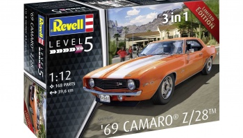 Plastic ModelKit auto 07727 - 69 Chevy Camaro (1:12) - Revell