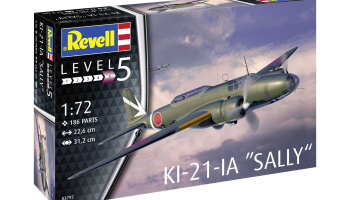 Plastic ModelKit letadlo 03797 - Ki-21-la (1:72) - Revell