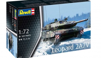 Plastic ModelKit tank 03355 - Leopard 2 A7V (1:72) - Revell